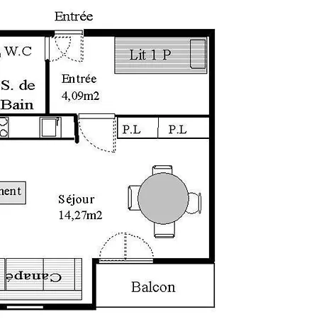 Apartmán Saint Sebastien - Equipe Avec Balcon Mae-1123 Aussois